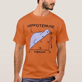 Camiseta Hippotenuse retro