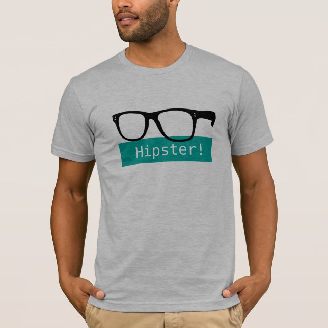 Camiseta Hipster! (Anverso)