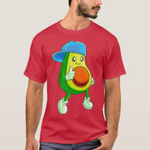 Camiseta Hipster Aguacate fresco Skater Guacamole Vegan