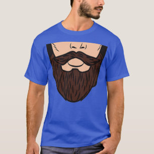Camiseta Hipster Beard Mouthguard Gift Hipster barba