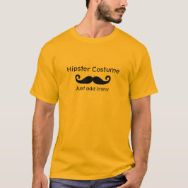 Camiseta Hipster Costume