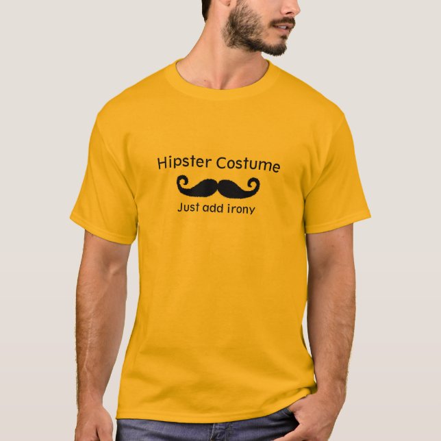 Camiseta Hipster Costume (Anverso)