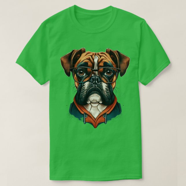 Camiseta Hipster de Boxer 3 (Diseño del anverso)