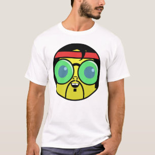 Camiseta Hipster Face