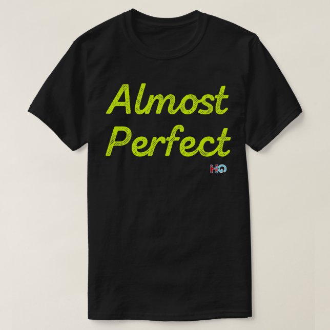 Camiseta Hipster Golf casi perfecto (Diseño del anverso)