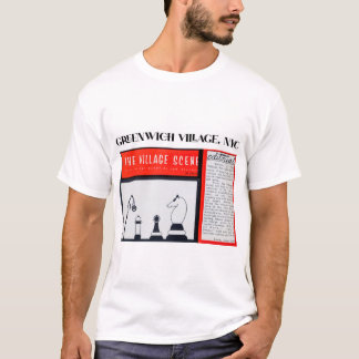 Camiseta Hipster Greenwich Village, NYC