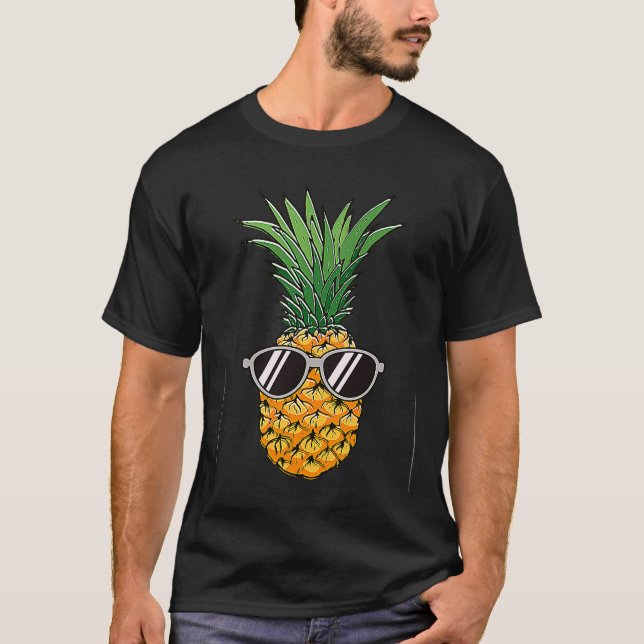 Camiseta Hipster Pineapple Love Motivation Love Pineapple (Anverso)