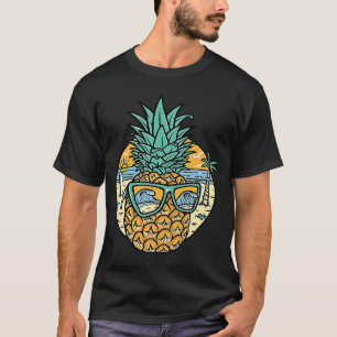 Camiseta Hipster Pineapple Love Motivation Love Pineapple