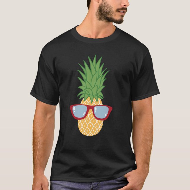 Camiseta Hipster Pineapple Love Motivation Love Pineapple H (Anverso)