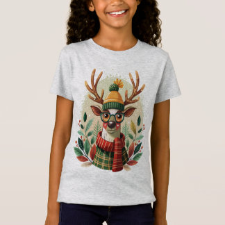 Camiseta Hipster Reindeer