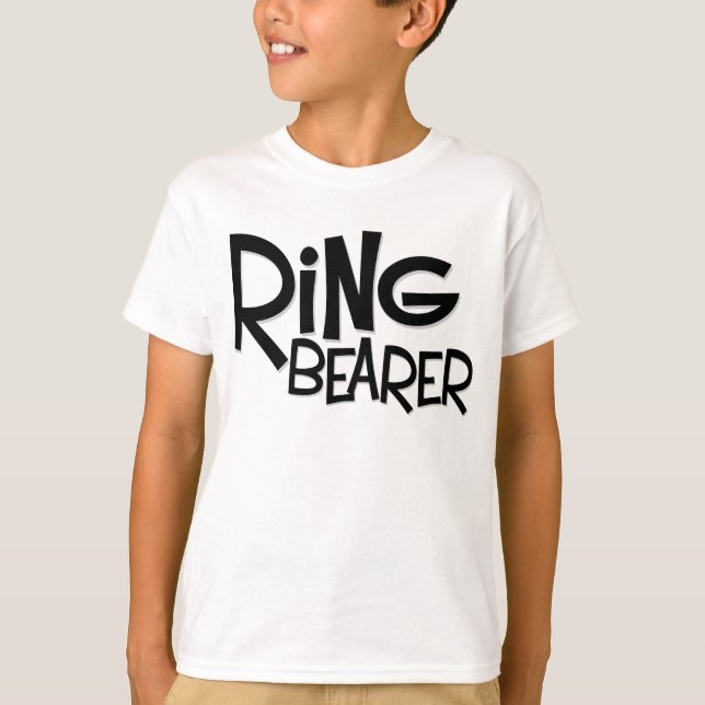 Camiseta Hipster Ring Bearer (Anverso)