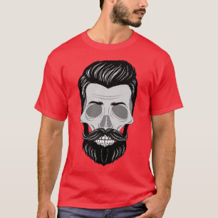 Camiseta Hipster Skull