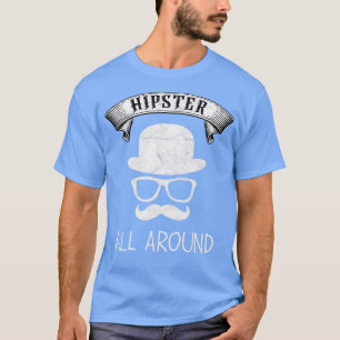 Camiseta Hipster Todo El Alrededor Del Regalo De Barba Para