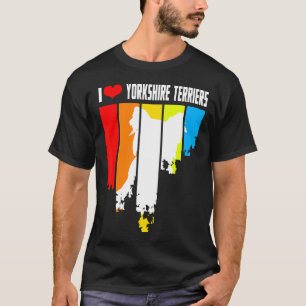Camiseta Hipster Yorkshire Terrier Design