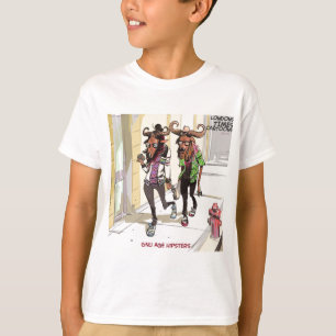Camiseta Hipsters Divertidos de Edad Gnu