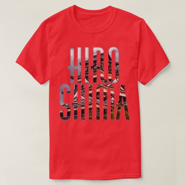 Camiseta Hiro shima (Diseño del anverso)