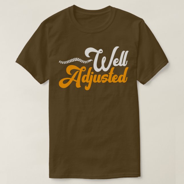 Camiseta Hiropráctico Bien ajustado (Diseño del anverso)