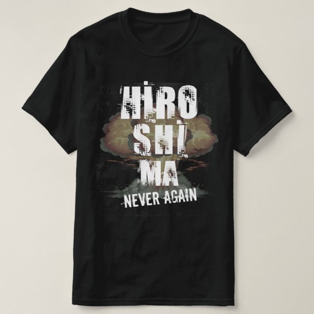 Camiseta Hiroshima (Diseño del anverso)
