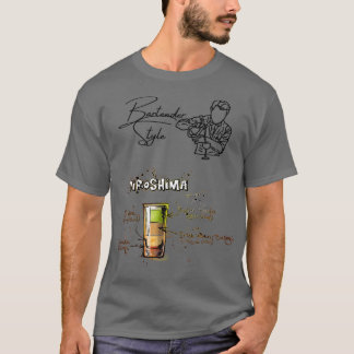 Camiseta Hiroshima estilo barman