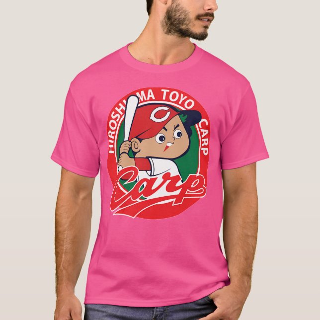 Camiseta Hiroshima T0Yo Carp Béisbol (Anverso)