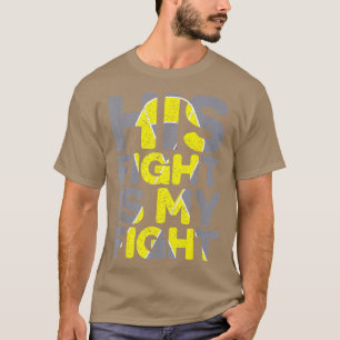 Camiseta His Fight Is My Fight Childhood Cancer Awareness51