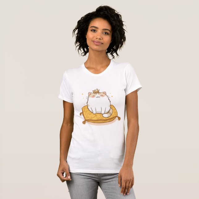 Camiseta His Royal Fluffiness (Anverso completo)