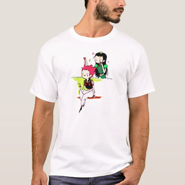 Camiseta Hisoka divertida e illumi (Anverso)