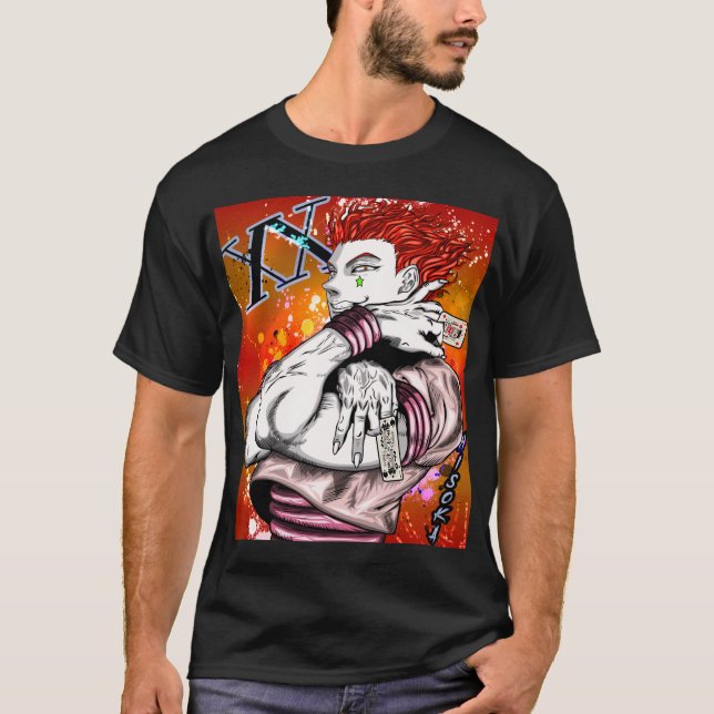 Camiseta  hisoka hxh (Anverso)