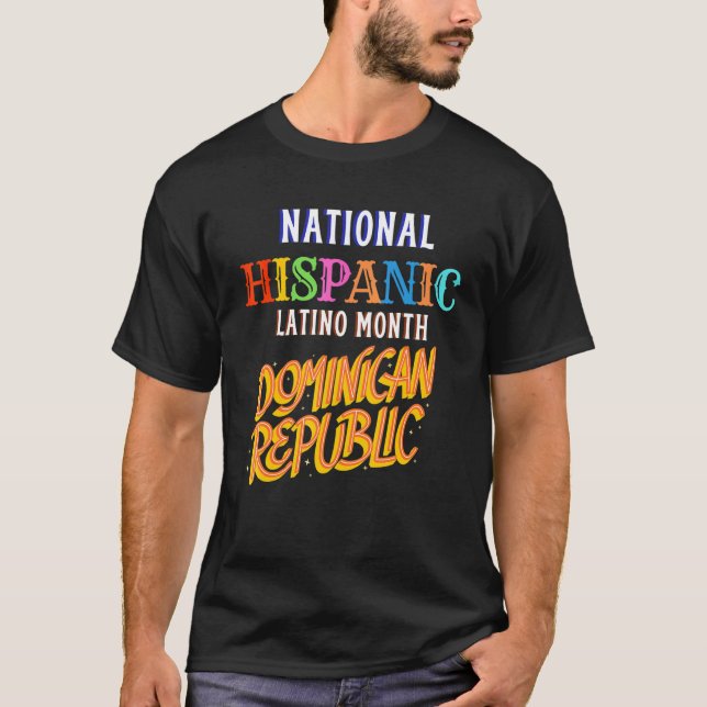 Camiseta Hispanic Ceremony Month Prideful Latin Spanish Ami (Anverso)