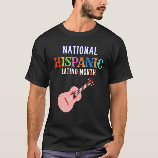 Camiseta Hispanic Ceremony Month Prideful Latin Spanish Ami (Anverso)