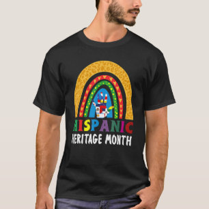 Camiseta Hispano Mes del Patrimonio Hispano Países De La Ma