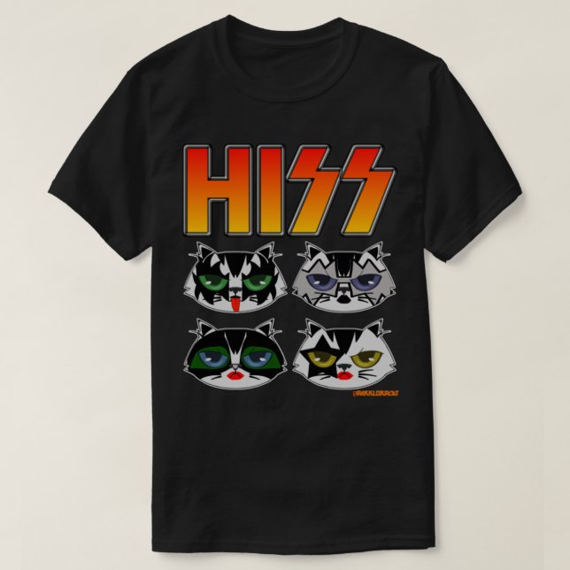 CAMISETA HISS (Diseño del anverso)