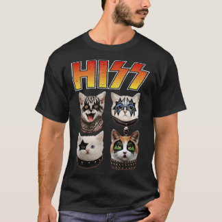 Camiseta Hiss Funny Cat Lover Essential 