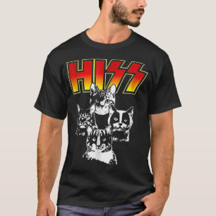 Camiseta HISS Gracioso Gato De Mamá Gato Gatito Gatito Gati