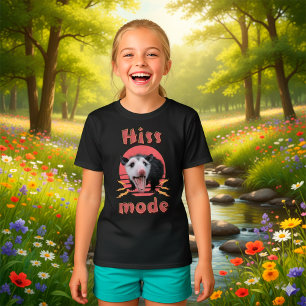 Camiseta Hiss Mode Funny Opossum Hissing