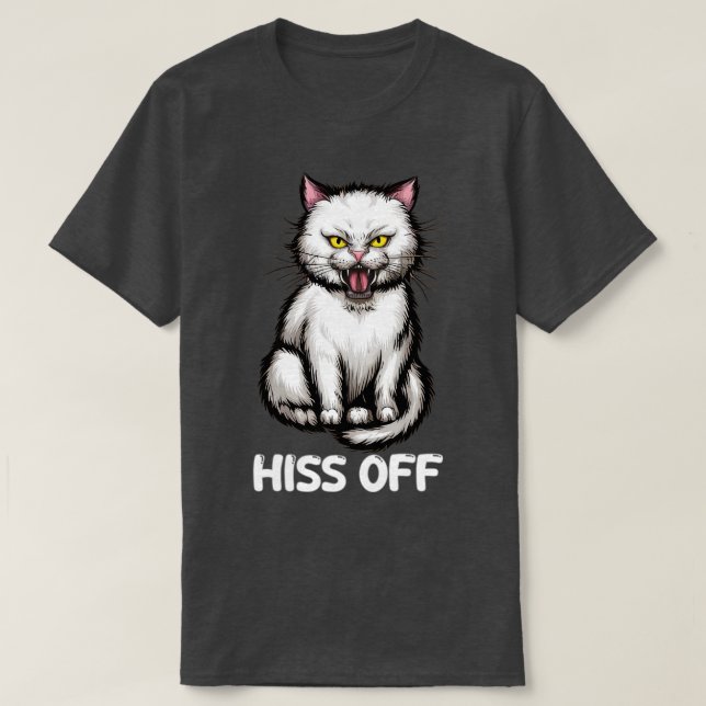 Camiseta Hiss Off (Diseño del anverso)