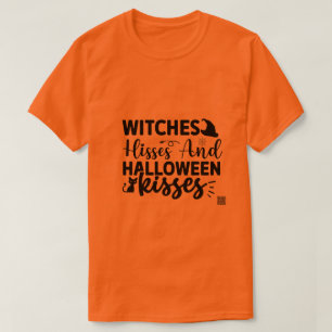 Camiseta Hisses De Testigos Y Besos De Halloween