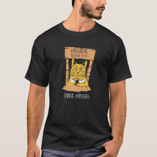 Camiseta Hissing Booth Free Hisses Cat Propietario Kitten