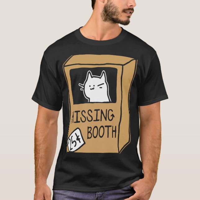 Camiseta Hissing Booth Kitten Kitty Cat FurMom Para C (Anverso)