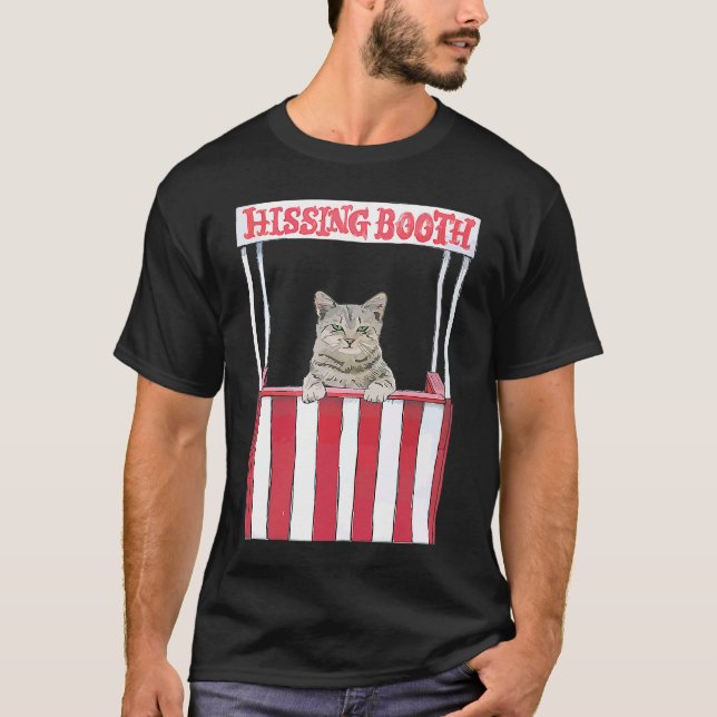 Camiseta Hissing Booth Kitten Kitty Cat FurMom Para C (Anverso)