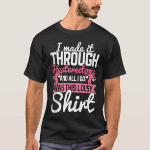Camiseta Histerectomía Cirugía de extracción de útero Ovula