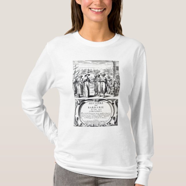 Camiseta Histoire de Barbarie y de ses Corsaires (Anverso)