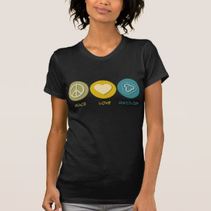 Camiseta Histología del amor de la paz