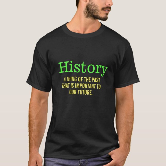 Camiseta Historia (Anverso)