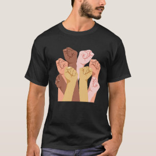 Camiseta Historia afroamericana hermosa Diversi negra