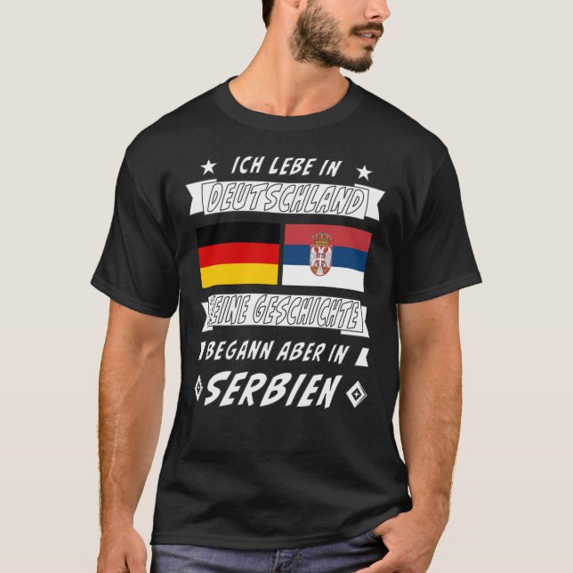 CAMISETA HISTORIA ALEMANIA DE SERBIA (Anverso)