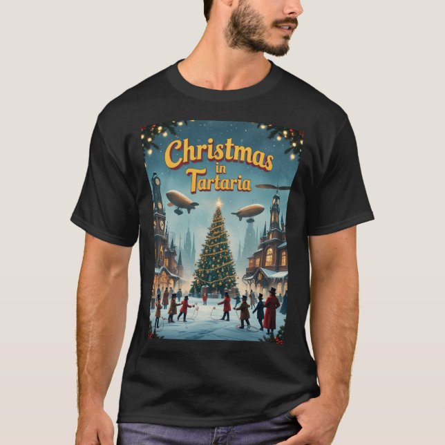 Camiseta Historia alternativa de Navidades de conspiración  (Anverso)
