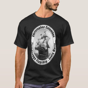 Camiseta Historia Americana del Día de Cristóbal Colón