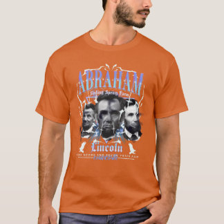 Camiseta Historia Bota Abraham Lincoln Bota Retro Rap 