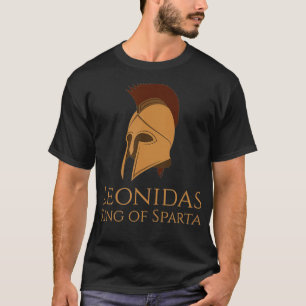 Camiseta Historia clásica griega antigua Leónidas Rey de